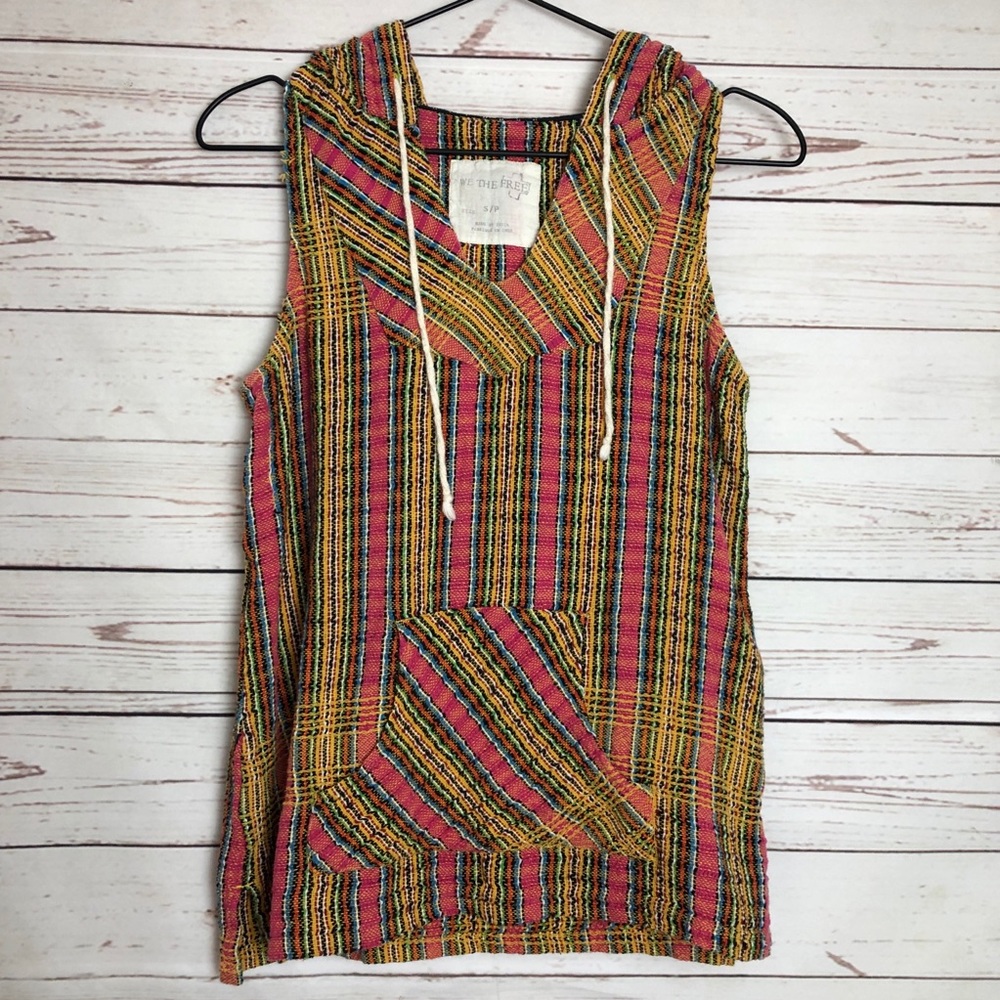 We The Free Baja Hooded Sleeveless Top Festival S